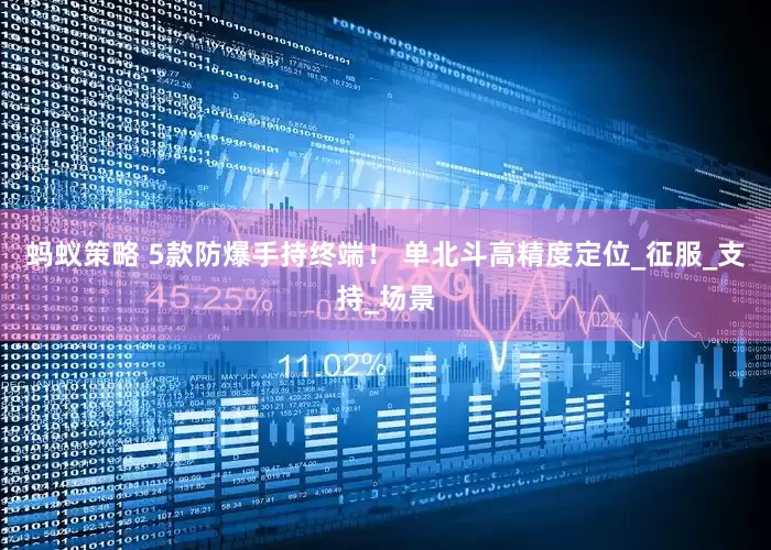 蚂蚁策略 5款防爆手持终端！ 单北斗高精度定位_征服_支持_场景