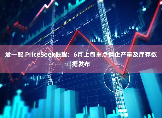 爱一配 PriceSeek提醒：6月上旬重点钢企产量及库存数据发布
